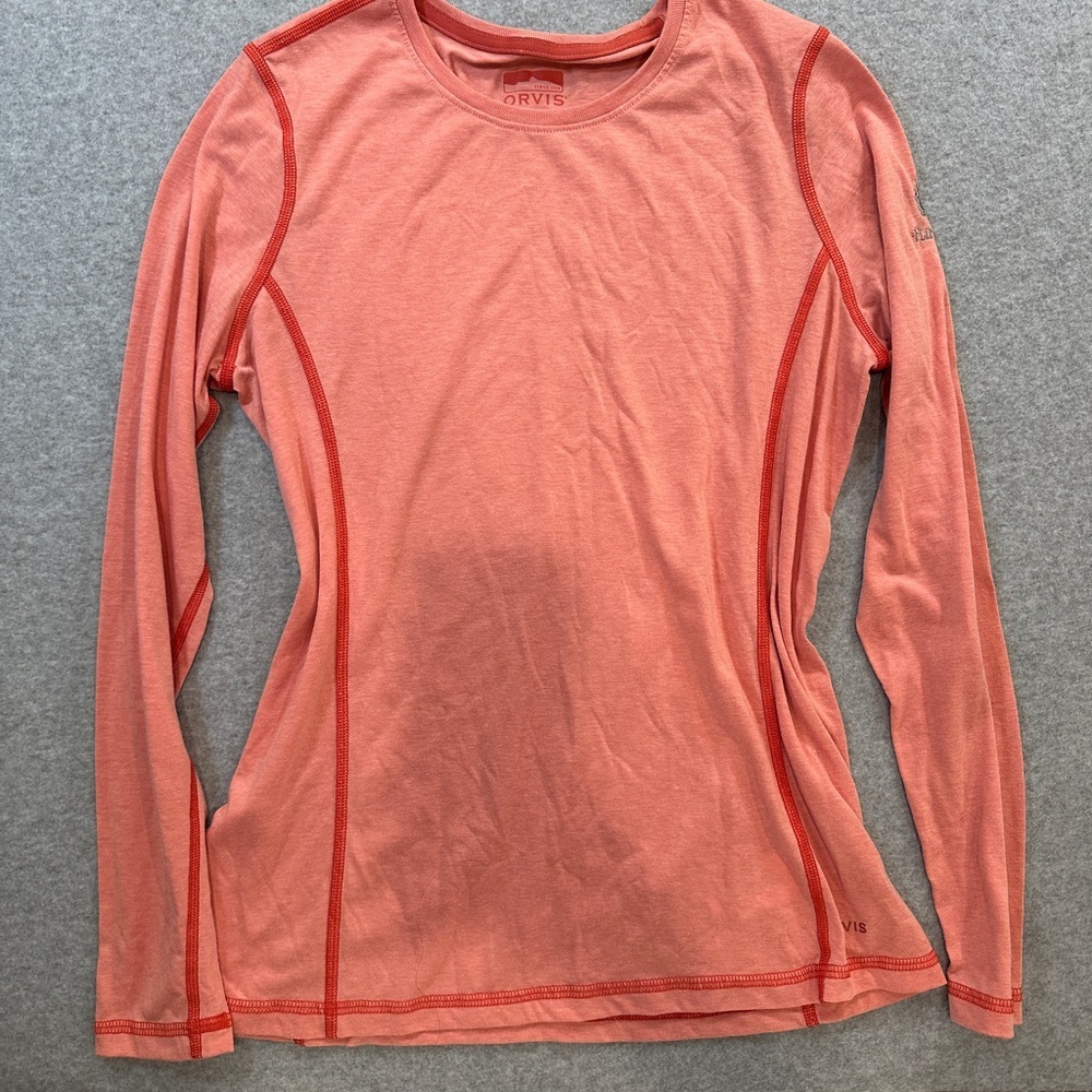 Orvis Women's Salmon Long Sleeve Tee